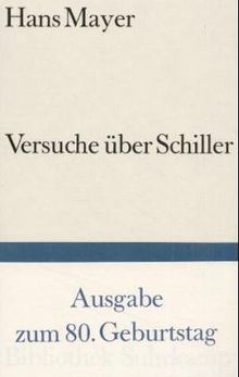 Versuche über Schiller