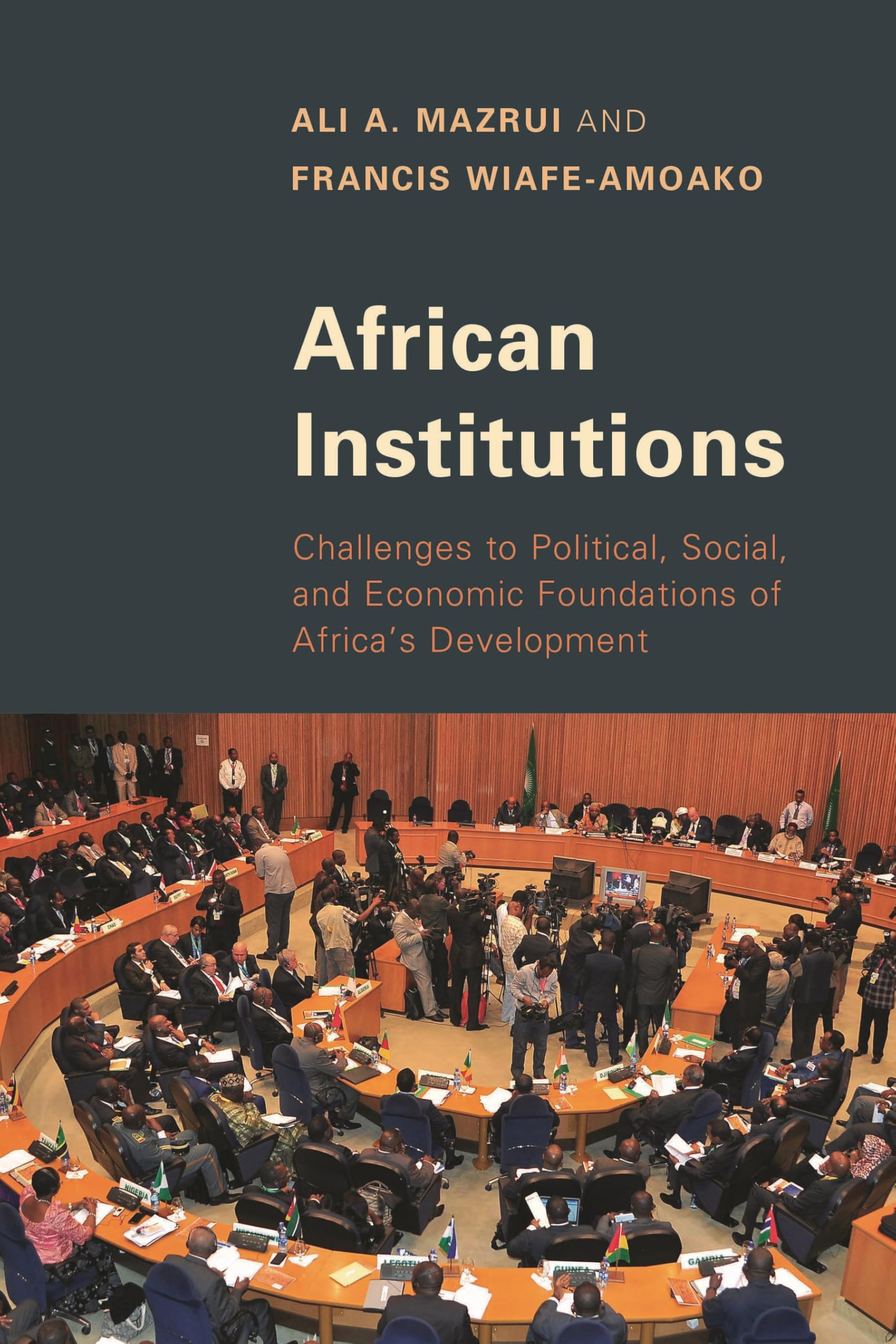 African Institutions: Challenges to Political, Social, and Economic Foundations of Africa's Development