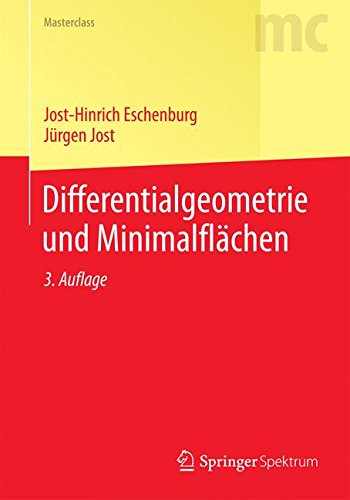 Differentialgeometrie und Minimalflächen (Springer-Lehrbuch Masterclass) (German Edition): 3. Auflage