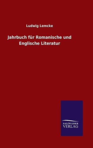 Jahrbuch für Romanische und Englische Literatur