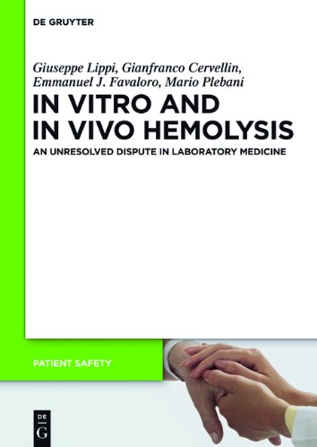In Vitro and In Vivo Hemolysis: An Unresolved Dispute in Laboratory Medicine (Patient Safety)