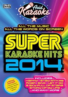 Super Karaoke Hits 2014 [DVD]