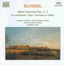 Händel Oboenkonzerte Nos. 1-3 / Air and Rondo / Suite / Overture to "Otho" von Anthony Camden, Julia Girdwood | CD | Zustand sehr gut