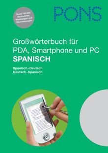 PONS Großwörterbuch für PDA, Smartphone und PC - Spanisch