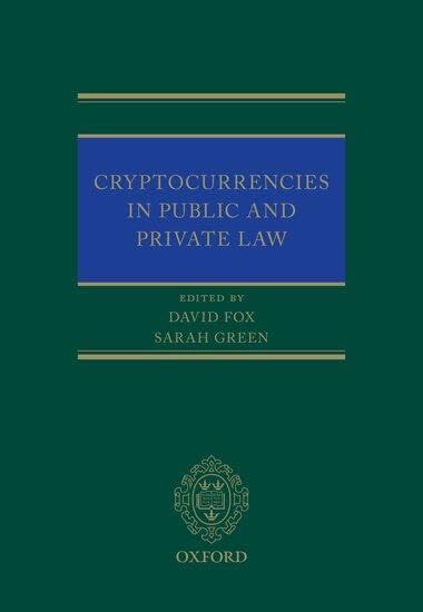 Cryptocurrencies in Public and Private Law