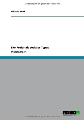 Der Freier als sozialer Typus