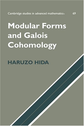 Modular Forms and Galois Cohomology (Cambridge Studies in Advanced Mathematics, Band 69)