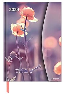 Flowers 2024 - Diary - Buchkalender - Taschenkalender - 16x22: Magneto Diary