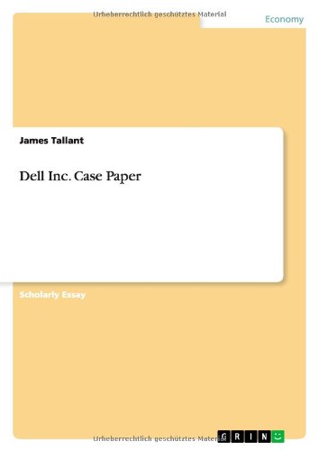 Dell Inc. Case Paper