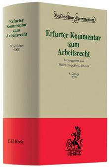Erfurter Kommentar zum Arbeitsrecht von Thomas Dieterich | Buch | Zustand sehr gut