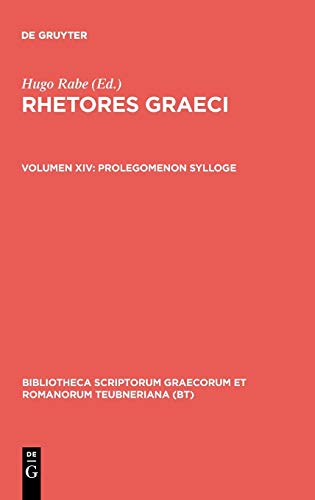 Prolegomenon Sylloge (Bibliotheca scriptorum Graecorum et Romanorum Teubneriana)