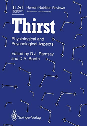 Thirst: Physiological And Psychological Aspects (ILSI Human Nutrition Reviews)
