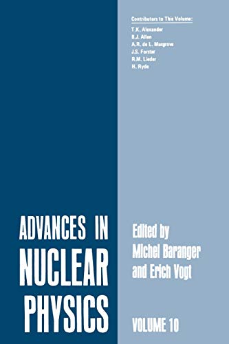 Advances in Nuclear Physics: Volume 10 (Advances in Nuclear Physics, 10, Band 10)