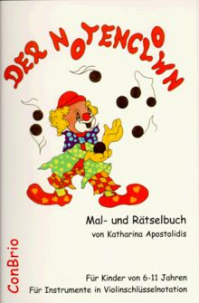 Der Notenclown - Mal und Raetselbuch