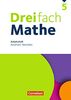 Dreifach Mathe - Nordrhein-Westfalen: 5. Schuljahr - Arbeitsheft mit Lösungen