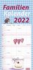 Maren Schaffner Familienplaner 2022 - times&more Wandkalender mit Monatskalendarium - 5 Spalten - 21 x 45 cm