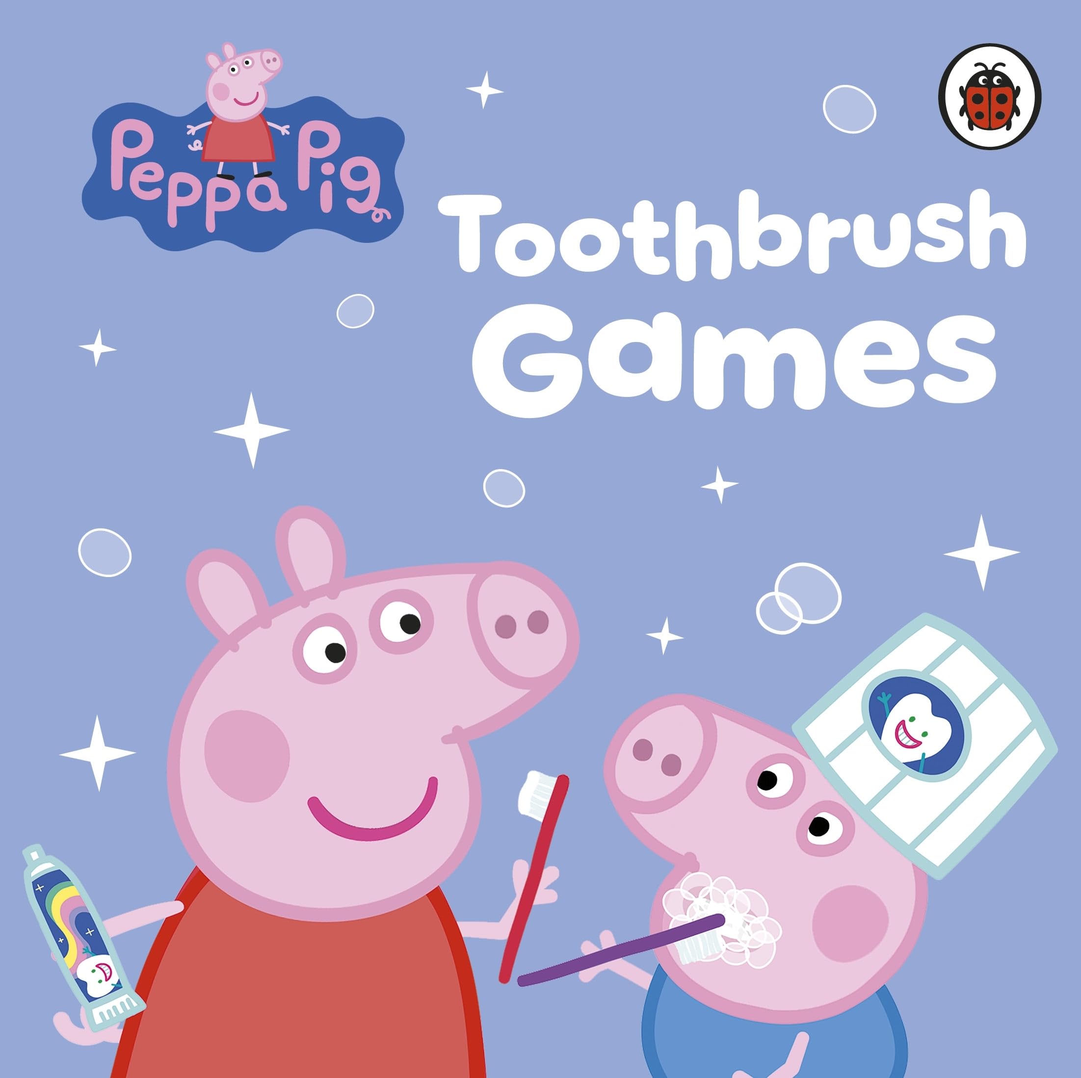 Peppa Pig: Toothbrush Games: A board book perfect for encouraging little ones to brush their teeth