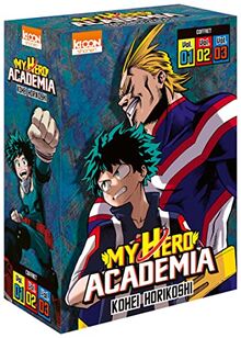 My hero academia : coffret vol. 1, vol. 2, vol. 3