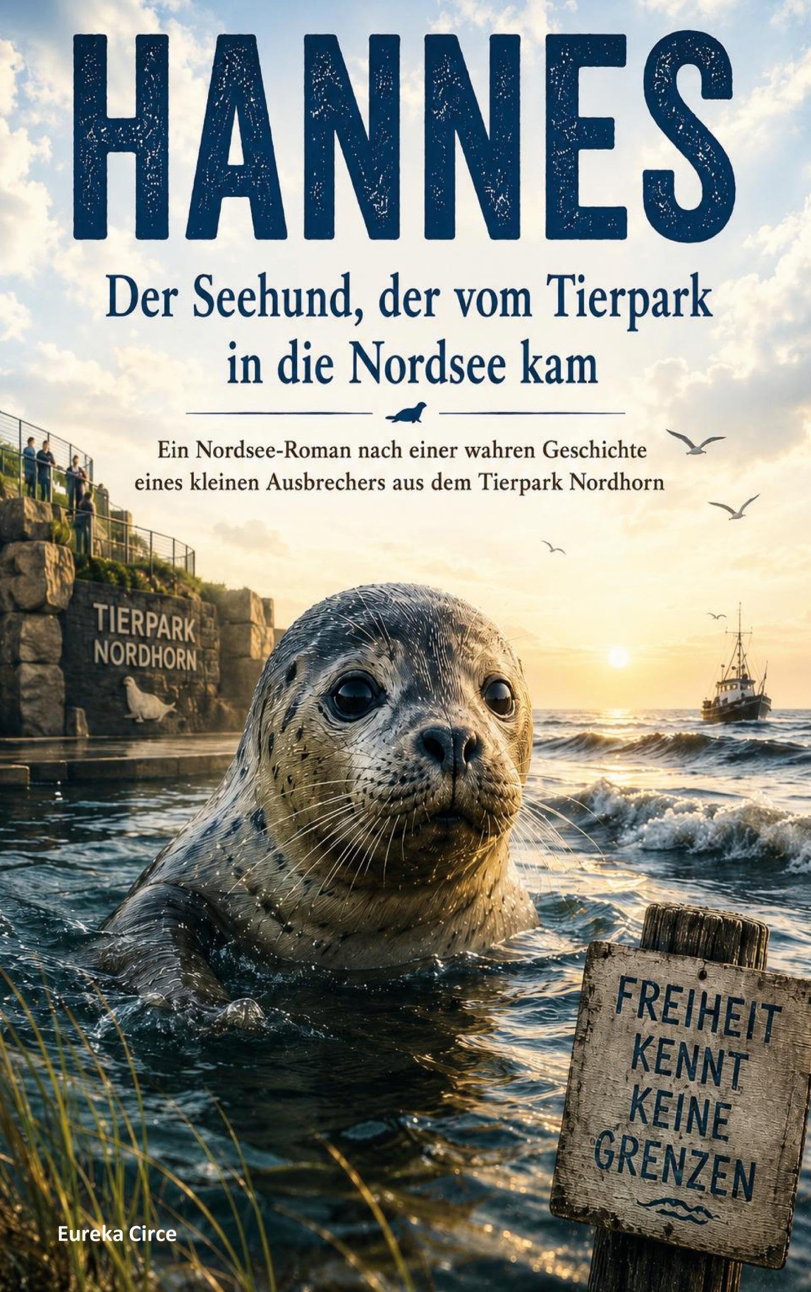 Hannes - Der Seehund, der vom Tierpark in die Nordsee kam: Ein Nordsee-Roman nach einer wahren Geschichte eines kleinen Ausbrechers aus dem Tierpark Nordhorn