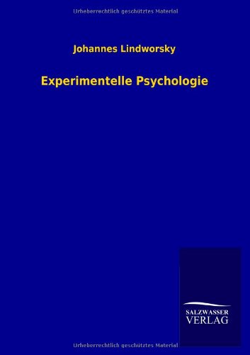 Experimentelle Psychologie