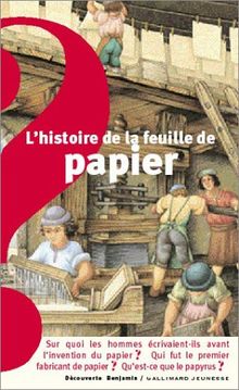 L'histoire de la feuille de papier