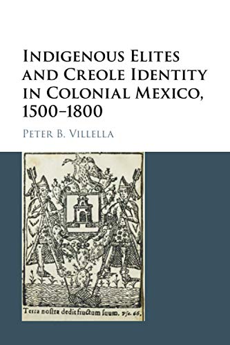 Indigenous Elites and Creole Identity in Colonial Mexico, 1500–1800 (Cambridge Latin American Studies, Band 101)