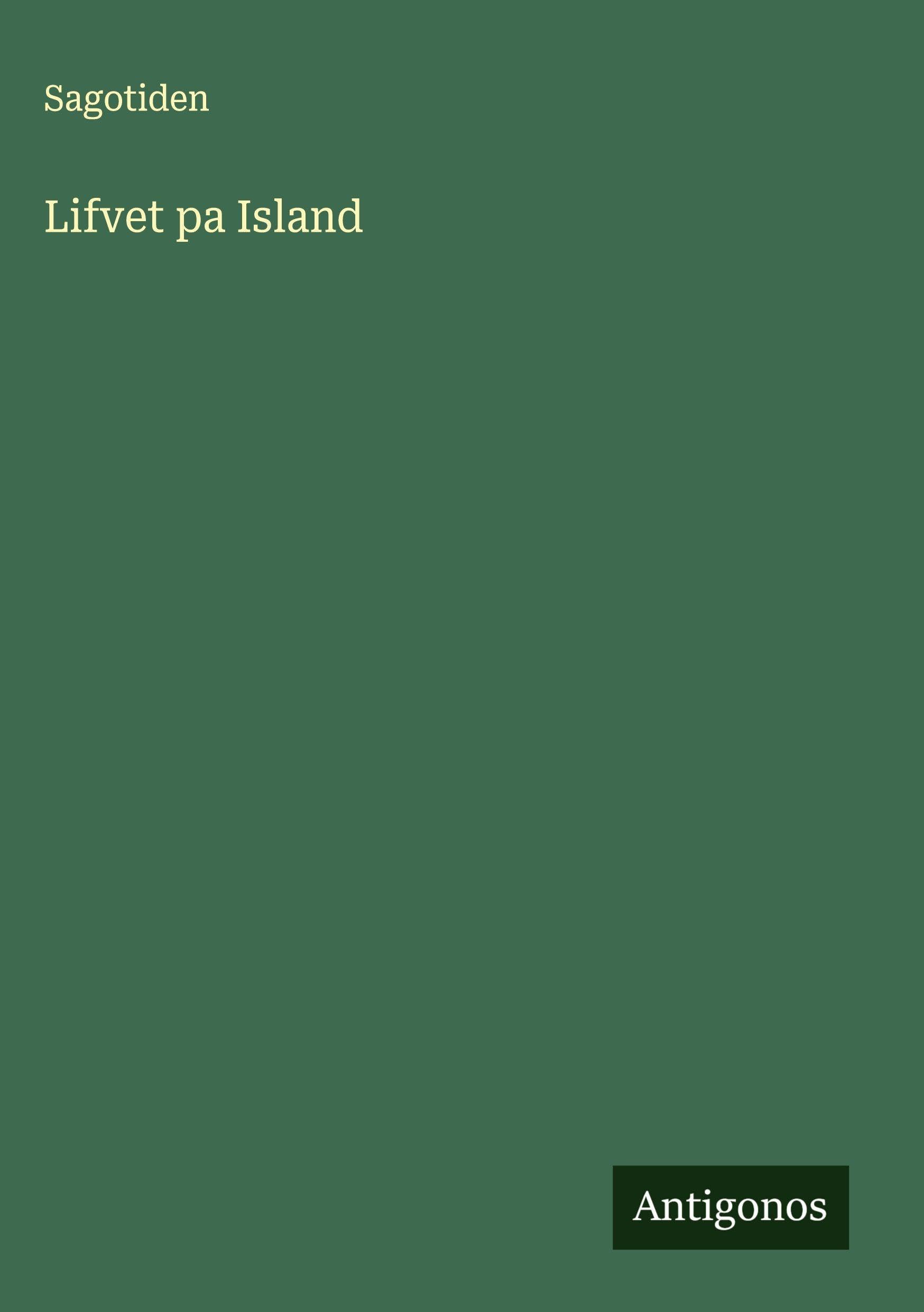 Lifvet pa Island
