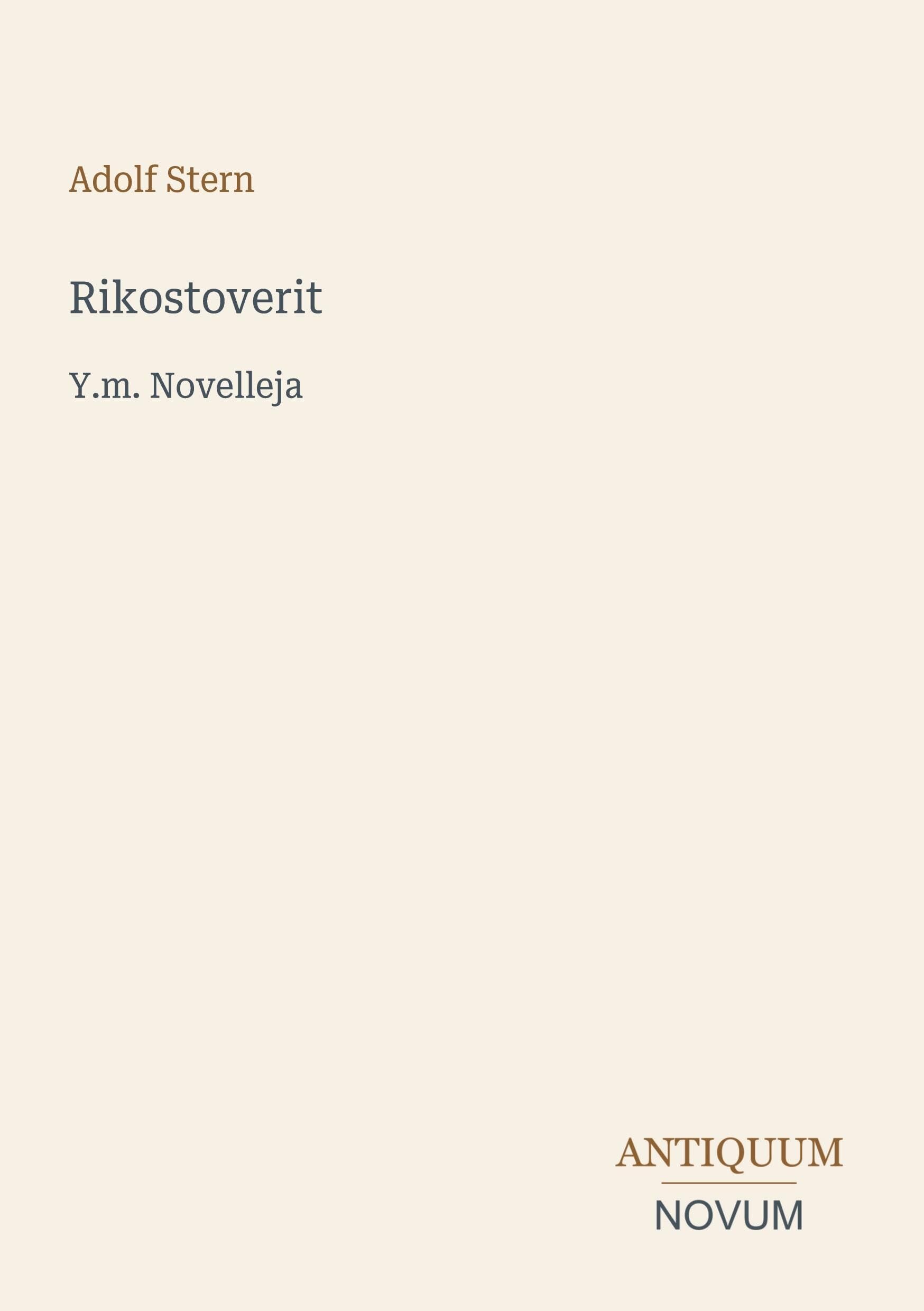 Rikostoverit