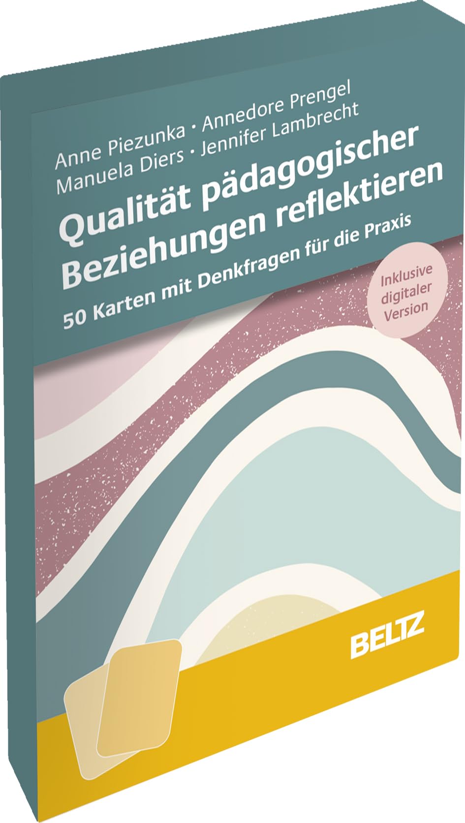 Qualität pädagogischer Beziehungen reflektieren: 50 Karten mit Denkfragen für die Praxis. Inklusive digitaler Version