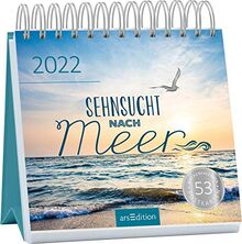 Postkartenkalender Sehnsucht nach Meer 2022: Ein ideales Geschenk für alle, die das Meer lieben oder Fernweh haben
