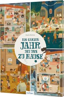 Ein ganzes Jahr bei uns zu Hause: Willkommen im bunten Wimmel-Haus, Bilderbuch ab 3