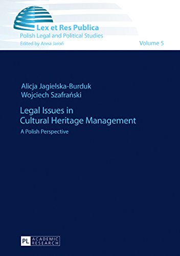 Legal Issues in Cultural Heritage Management: A Polish Perspective (Lex et Res Publica)