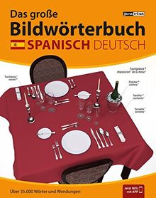 JOURIST Das große Bildwörterbuch Spanisch-Deutsch: 35.000 Wörter und Wendungen