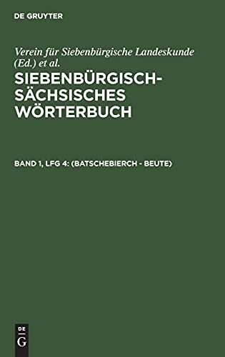 (Batschebierch - Beute) (Siebenbürgisch-Sächsisches Wörterbuch)