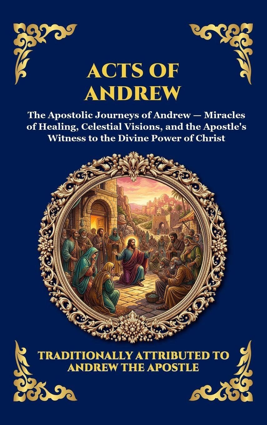Acts of Andrew: The Lost Apocryphal Journey of the First Apostle - Divine Miracles, Ascetic Mysteries & The Epic Martyrdom of Saint Andrew (Large Print Deluxe Hardcover Edition For Easy Reading)