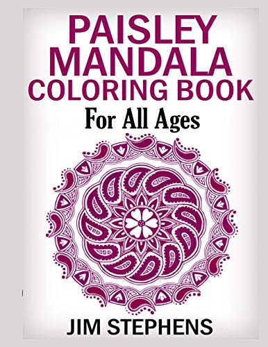 PAISLEY MANDALA COLOR BK