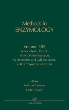 Nitric Oxide, Part D (Volume 359) (Methods in Enzymology, Volume 359)