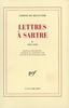 Lettres a Sartre, 1930-39 (Blanche)