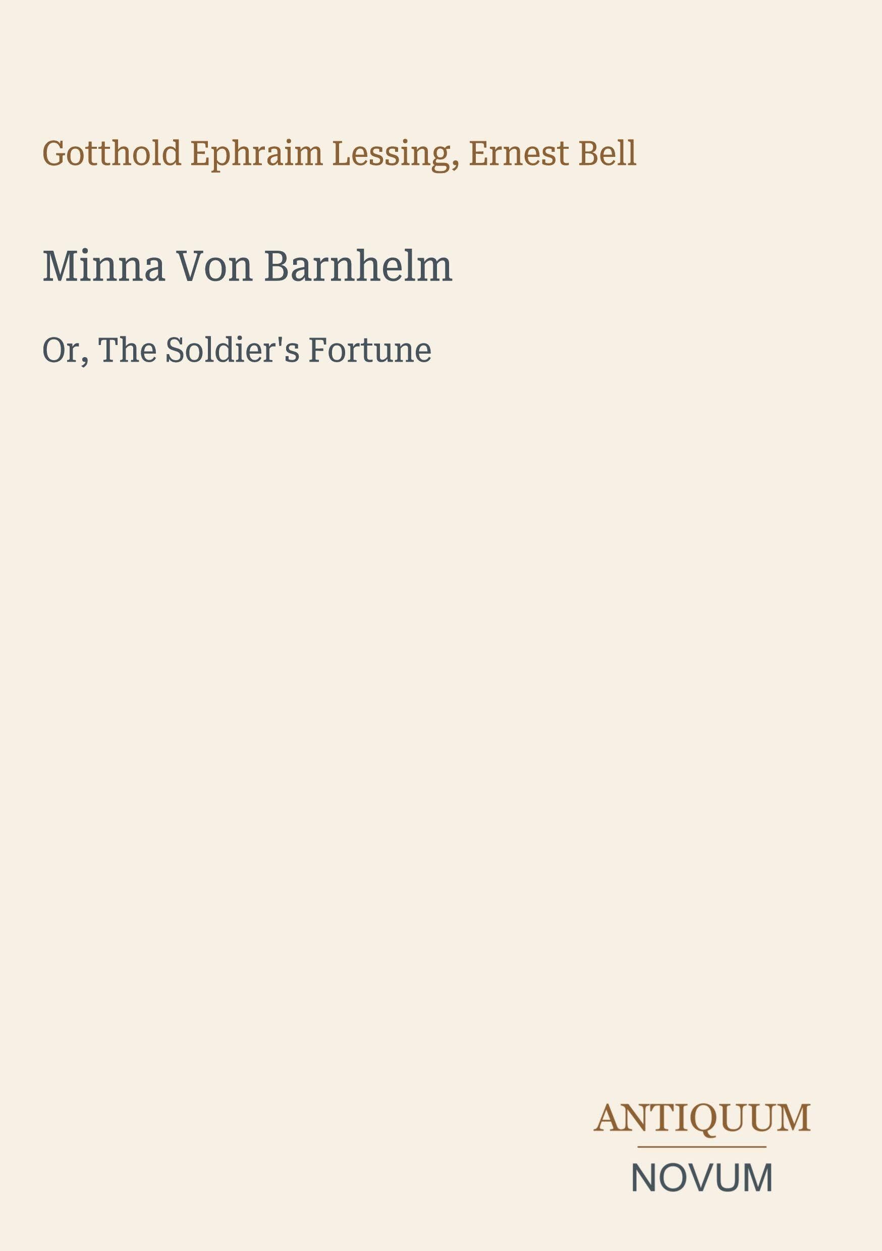 Minna Von Barnhelm