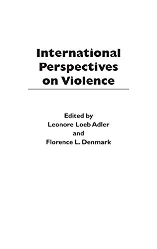 International Perspectives on Violence: Forew. by Melvin Ember