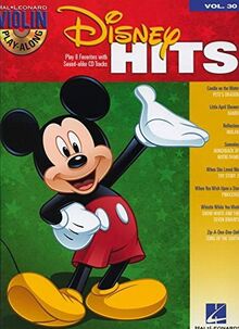 Violin Play-Along Volume 30: Disney Hits: Play-Along, CD für Violine