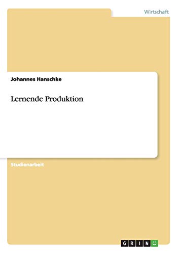 Lernende Produktion