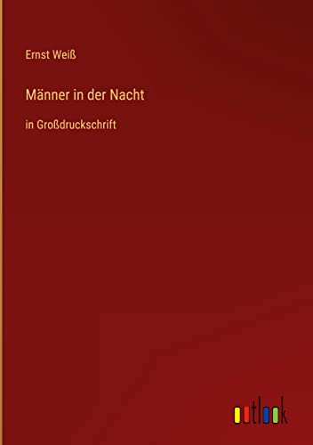 Männer in der Nacht: in Großdruckschrift