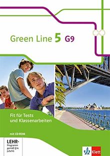 Green Line 5 G9: Fit für Tests und Klassenarbeiten mit Lösungsheft und CD-ROM Klasse 9 (Green Line G9. Ausgabe ab 2015)