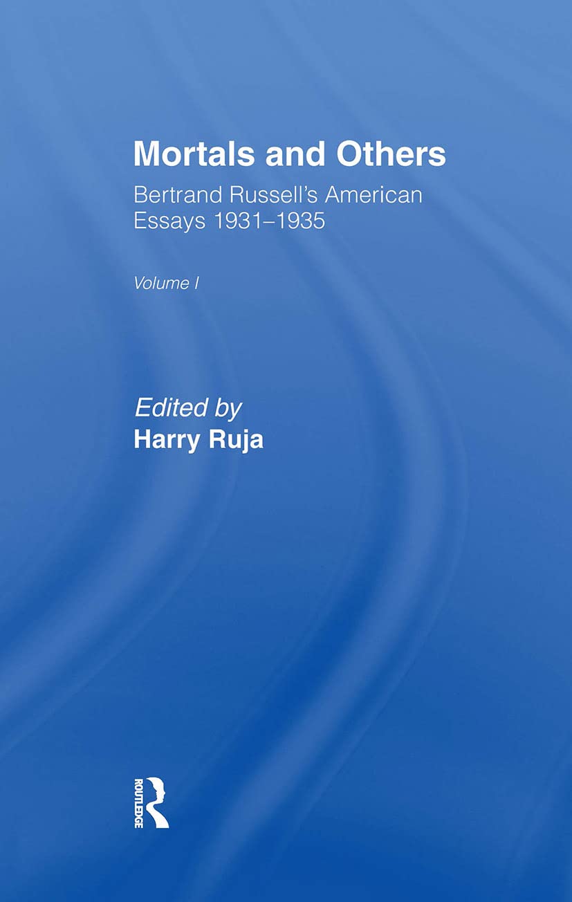 Mortals & Others V1: American Essays 1931-1935