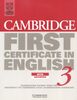 Cambridge First Certificate in English 3: Examination Papers from the University of Cambridge Local Examinations Syndicate (Cambridge Books for Cambridge Exams)