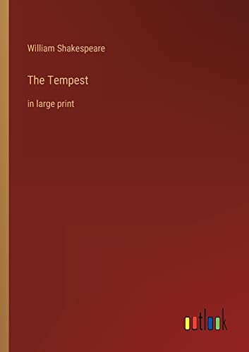 The Tempest: in large print