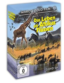 Das Leben an Afrikas Flüssen : Der Nil - Die Hammerhaie des roten Meeres - Die Welt der Flamingos - Die wilden Tiere in Südkenia - Limpopo Fluß - Hoanib [3 DVDs]