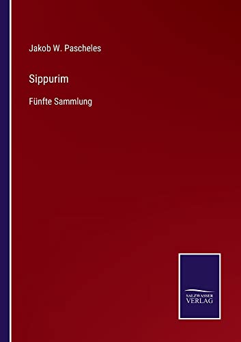 Sippurim: Fünfte Sammlung
