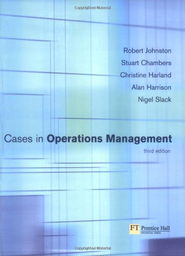 Cases in Operations Management